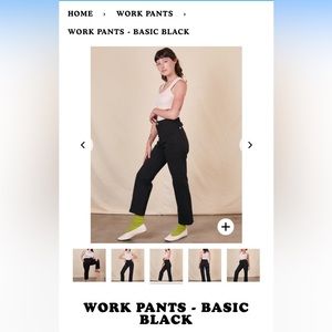 Big Bud Press Black Work Pants XS